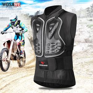 WOSAWE Motorfiets Armor Rugsteun Borst Beschermer MTB Skateboard Outdoor Sport Fietsen Skiën Bescherming Jas