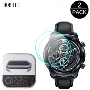 2Pcs 2.5D Hd Clear 9H Gehard Glas Voor Ticwatch Pro 3 Pro3 Smart Horloge Screen Protector Film Anti-Scratch Water-Proof Glas