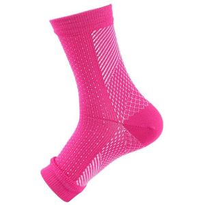 Enkelbrace voor kinderen, 1 paar compressiebanden voor jongens, meisjes, voetbeschermers voor kinderen, enkelbescherming voor hardlopen, fietsen, dansen, vechtsporten, schaatsen, steppen, skiën, zwart, maat S