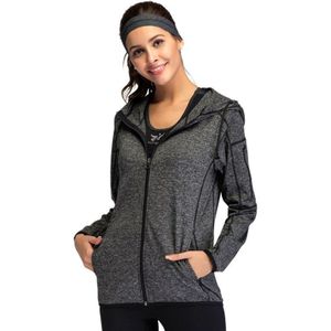 Slanke Vrouwen Running Jacket Solid Quick Dry Yoga Sport Kleding Sweatshirt Vrouwelijke Fitness Gym Rits Jas Sportkleding Shirts