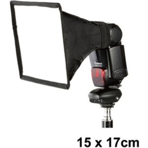 Camera fotografie accessoires Externe Flash Softbox Mini Diffusers 15 cm * 17 cm Diffusers 15x17 cm Zachte Doos