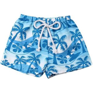 Jongens Zwembroek Shorts Hawaiian Style Beach Shorts Voor Jongens Kind Kinderen Zwemmen Broek Jongens Hoge Taille Badmode Badpak