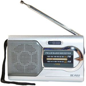 Hoge Prestaties Ortable Radio Handheld Walkman Audio Am Fm Radio Pocket Stereo Ontvanger Batterij Aangedreven Radio Ontvanger