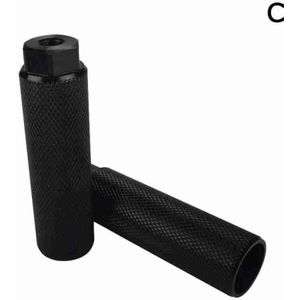 1 Paar Fiets Benen Mtb Bmx Bike Legering Voet Stunt Voetsteunen Hendel Cilinder Grip Fit 3/8 ''As