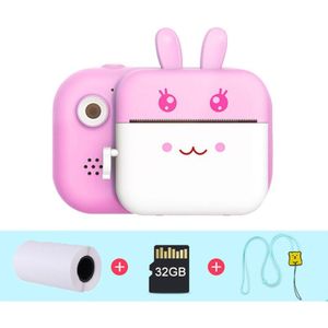 Kinderen Print Camera Voor Kinderen Instant Camera 2.4Inch 1080P Digitale Camera Met Thermische Printing Paper Foto Video Camera speelgoed