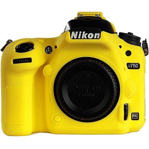 Camera Case Voor Nikon D750 Zachte Siliconen Rubber Beschermende Body Cover Case Frosted Skin Camera Tas Voor Nikon D750
