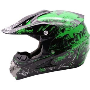 Moto Cross Helm Professionele Racing Helm Moto Capacete Moto Casco Groen Oranje Off-Road Moto Rcycle Helm