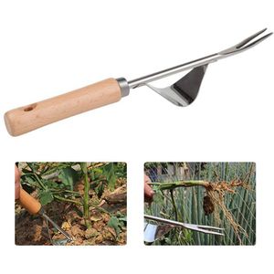 Rvs Wortel Lifter Wieder Tuin Tuinieren Tool Verticuteermachine Multifunctionele Wieden Graven Schop Menarche Riser