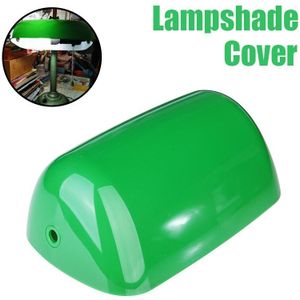 1Pc 235Mm Lampenkap Cover Vintage Groene Plastic Lamp Shade Cover Bureau Slaapkamer Levert Vervanging Lampenkap