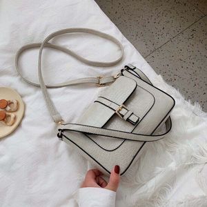 Riem Pu Lederen Crossbody Tassen Voor Vrouwen Schouder Tas Dame Steen Patroon Reizen Handtassen En Portemonnee