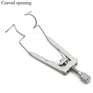 Eye Deksel Opener Ooglid Opener V-Vormige Staaldraad Verstelbare Oog Geneeskunde Dubbele Eye Deksel Eye Hoek Opener