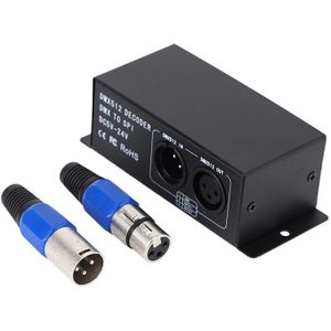 Led Light Controller Werken Dc 5-24V Rgbw Dmx512 Decoder Dmx Spi Si Voor String Lights