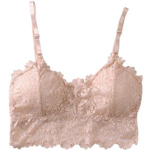 Wenyujh Vrouwen Bh Volledige Cup Sexy Tip Push-Up Bh Voor Vrouwen Plus Size Zachte Bralette Lace Top vest Schoonheid Meisjes Ondergoed