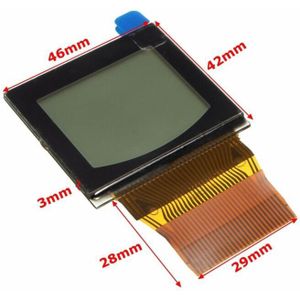 Auto Lcd-scherm Auto Snelheidsmeter Acryl Polymeer Met Gebonden Lint Voor Nissan Quest 2004-2006