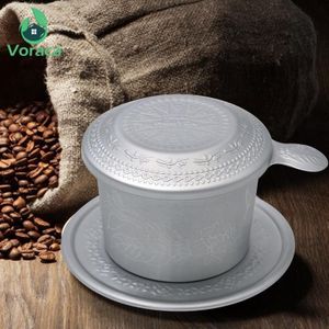 Aluminium Vietnam Koffie Druppelaar Filter Koffiezetapparaat Draagbare Gesneden Verfijnd Zhongyuan Ijs Koffie Filter Druppelen Pot