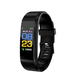 Smart Horloge Fitness Tracker Mannen Vrouwen * Hartslag * Monitor Ips Full Touch Screen Sporthorloge Running Stappenteller