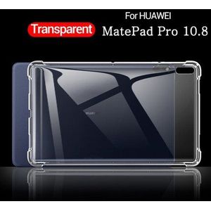 Schokbestendig Siliconen Case Voor Huawei Matepad Pro 10.4 10.8 BAH3-W09 BAH3-AL00 MRX-W09 MRX-W19 MRX-AL09 MRX-AL19 Transparant Case