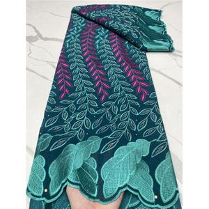 Pgc Zwitserse Voile Kant In Zwitserland 2022 Afrikaanse Katoen Kant Stof Materiaal Voor Party Bruid Jurk Naaien YA4773B-2