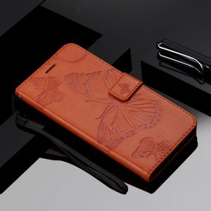 Voor Moto E6s Flip Case 3d Etui Retro Pu Leather & Beschermende Siliconen Beschermhoes Voor Motorola Moto E6s ) flip Case
