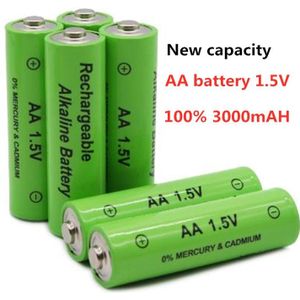 1-50 Stuks Aa Oplaadbare Batterij 3000 Mah 1.5V Alkaline Oplaadbare Batery Voor Led Licht speelgoed Mp3