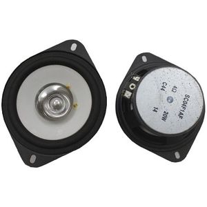 Diy 2 Stuks 40W Tweeter Speaker Diameter 115 Mm 4Ohm Poratble Hoge Frequentie Neodymium Treble