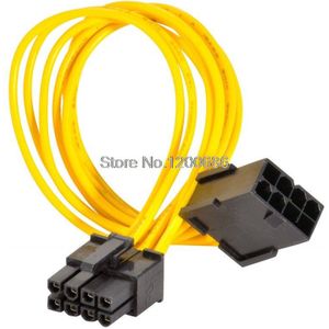 4.2 Mm 40 Cm 18 Awg 8 Pin Pci Express Kabelboom Pci-E Power Extension 8P Pci Express Pcie power Extension Kabels Man-vrouw