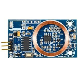 5V 12V 125Khz Rfid Kaartlezer Module Io Uitgang 40 Geregistreerde Gebruikers Controle Module