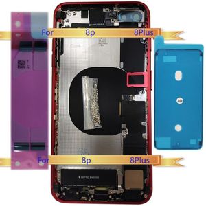 Back Cover Behuizing Met Kleine Onderdelen Montage Voor Iphone 8P 8Plus