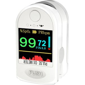 1Pc Blood Oxygen Monitor Oled-scherm Blood Zuurstof Vinger Pulse Digitale Vingertop Oximeter Zuurstofverzadiging Monitor Geen Batterij