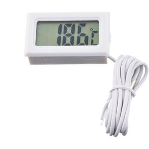 Mini Sensor Vochtigheid Meter Thermometer Hygrometer Gauge Voor Koelkast Aquarium Digitale Lcd Indoor Handig Temperatuur