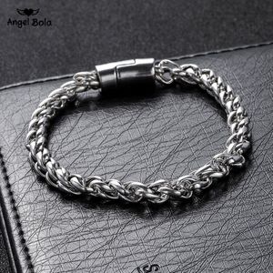 Nieuw Product, Zilver Kleur Buddha Armbanden Link Byzantijnse Chain Armband Voor Heren Polsband Sieraden Goede