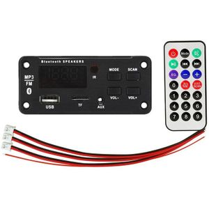 MP3 Bluetooth Decoder Boord 2X25W Usb Fm Radio Tf Usb 3.5 Mm Aux Muziekspeler Voor Auto Accessoires Diy Kit