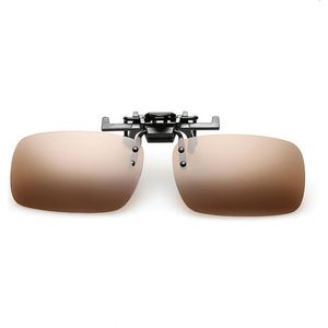 Dag Nachtzicht Zonnebril Clip Gepolariseerde Clip op Glazen Hars Zonnebril Lens voor Bijziendheid Bril Auto Styling Rijden Bril