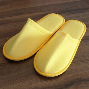 Wegwerp Slippers Spa Hotel Gast Slippers Open Teen Handdoek Indoor Wegwerp Slippers