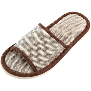 Plus Size 37-44 Womens Mens Slipper Koppels Casual Katoen Stof Thuis Platte Slippers Mode Indoor Vloer Schoeisel Schoenen sandalen