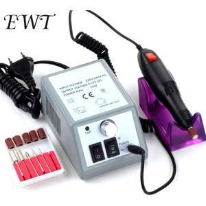 Nail Boor Elektrische Apparaat Voor Manicure Gel Cuticle Remover Frezen Boren Set 20000Rpm Pedicure Polish Machine Nail Tool