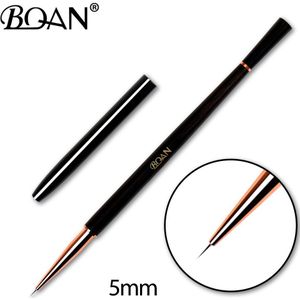 Bqan Sandelhout Nagelborstel Gel Penselen Nail Art Uv Gel Polish Verf Nail Art Borstel Gesneden Bloemen Manicure Nail Gereedschap met Cap