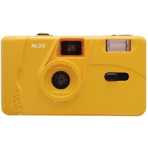 Vintage M35 35Mm Handmatige Herbruikbare Film Camera Met Flash Functie Niet-Wegwerp Multicolor Retro Film Machine