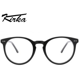 Kirka Kind Brilmontuur Acetaat Kinderen 5-10 Jaar Oude Brillen Frame Optische Brillen Frame Ronde Bril Anti-blauwe Glazen