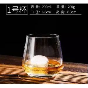 Transparante Glazen Beker Mousse Grote Buik Cup Yoghurt Melk Sap Ontbijt Whiskey Cup Japanse Stijl Wijn Bril Glas Whisky