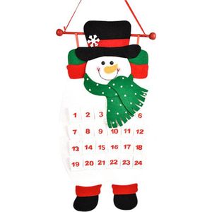 Santa Kerst Komst Kalenders Herbruikbare Aftellen Naar Kerst Kalender Voor Kinderen Xmas Decoraties