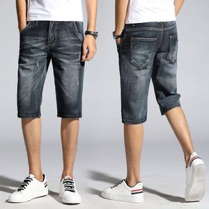 Shorts Mannen Korte Broek Mannen Men's Denim Zomer Linnen Katoen Homme Rijbroek Half Broek Werken Heren Casual Man