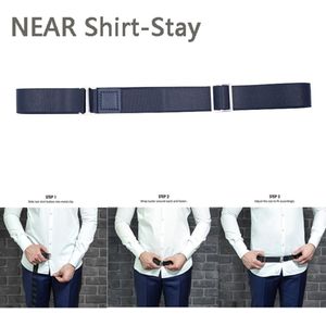Verstelbare Buurt Shirt-Verblijf Beste Shirt Blijft Zwart Tuck Het Riem Shirt Verscholen Mens Shirt Blijft