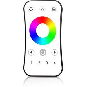Iskydance Rf Wireless Touch Remote 4 Zone R8 Werken Met V Serie Draadloze Ontvanger/Touch Panel; led Rgb Rgbw Strip Licht Gebruik