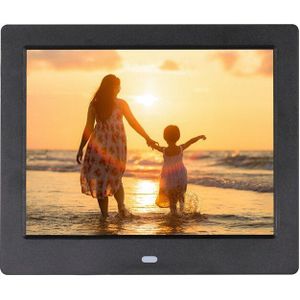 8 Inch Lcd Digitale Fotolijst Hd 1024X768 Elektronische Album Digitale Foto Muziek Video Speler Functie