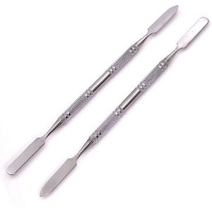 1Set Rvs Nail Art Polish Mixing Palet Make-Up Foundation Oogschaduw Mixing Palet Makeup Tools Accessoires