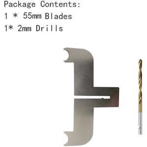 Premium Bangle Boor Carbide Messen Handvat Boor Houtbewerking Frees Molding Tool 55/60/65 Mm