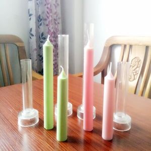Rod Wax Mould Wax Aromatherapie kandelaars maken mold Mould Kerk Top Rubber Mal 3d geurkaarsen