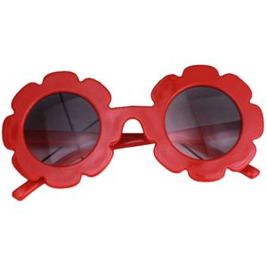 Kids Zonnebril Bloem Jongens Meisjes Ronde Bril Kinderen Baby Plastic Eyewear