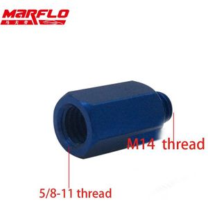 Marflo M14 Rotary Polijstmachine Extension Shaft Voor Car Care Polijsten Accessoires Gereedschap Auto Detailing Backing Plaat Pad